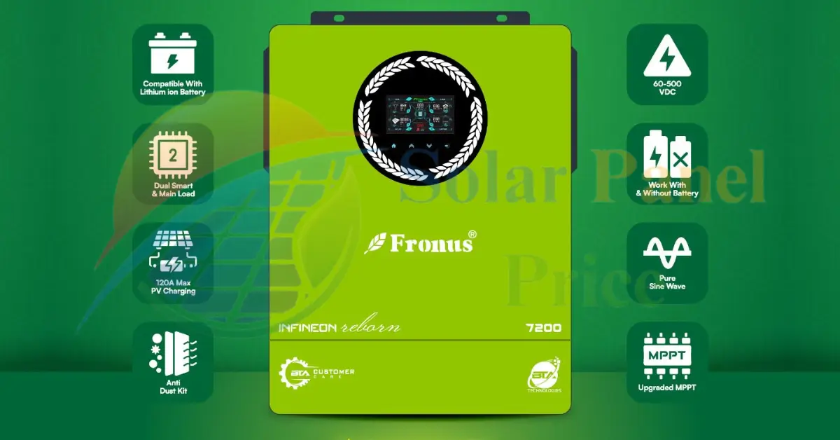 Fronus PV7200 Solar Inverter Price in Pakistan Update 2024